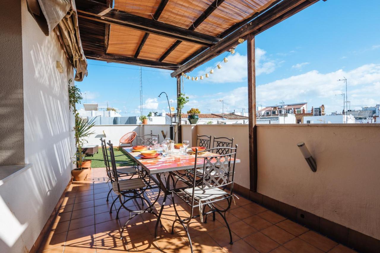 Homeyseville-Amazing Penthouse Giralda Views 8 Pax, Parking Optional Eksteriør bilde