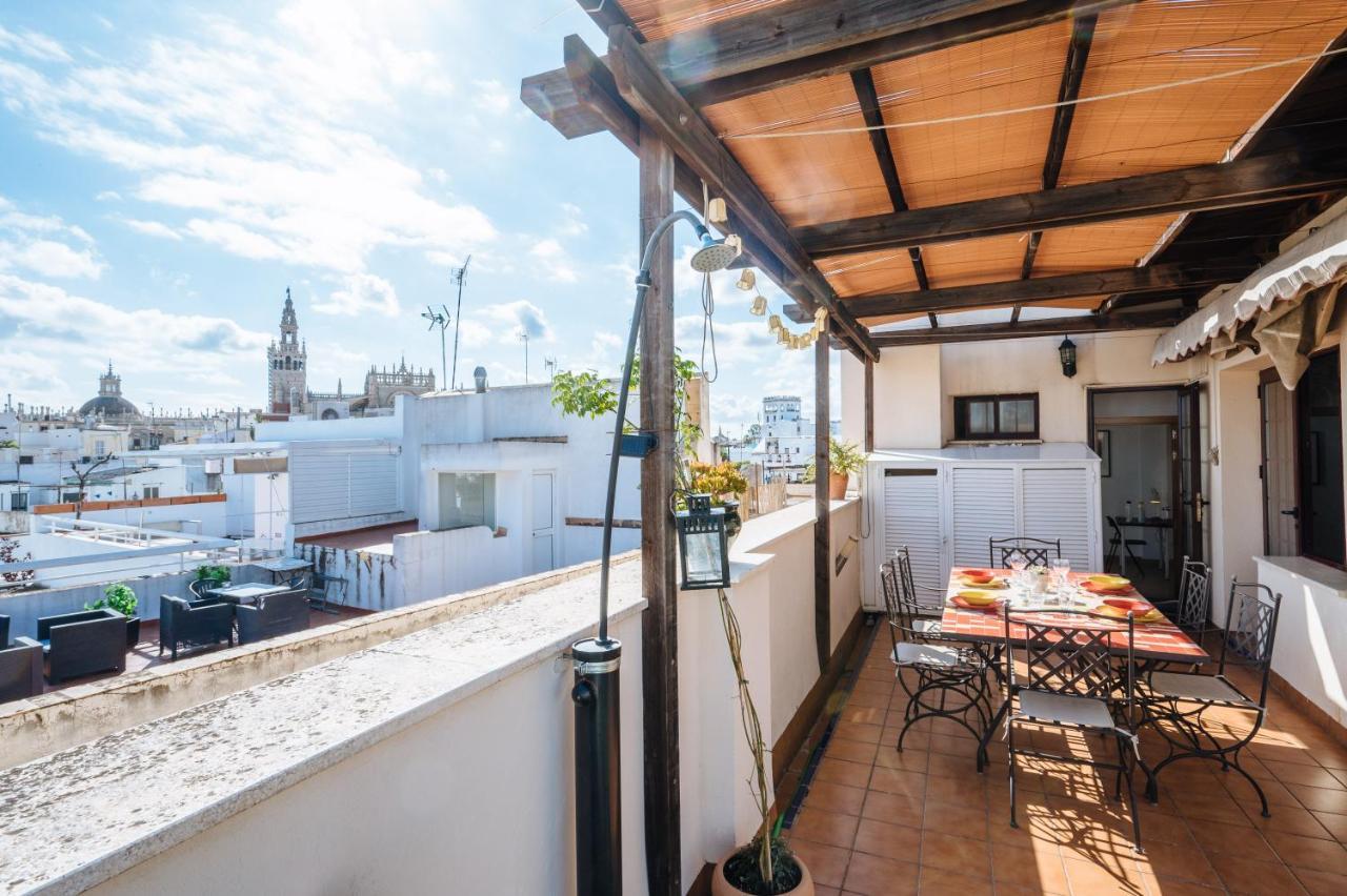 Homeyseville-Amazing Penthouse Giralda Views 8 Pax, Parking Optional Eksteriør bilde
