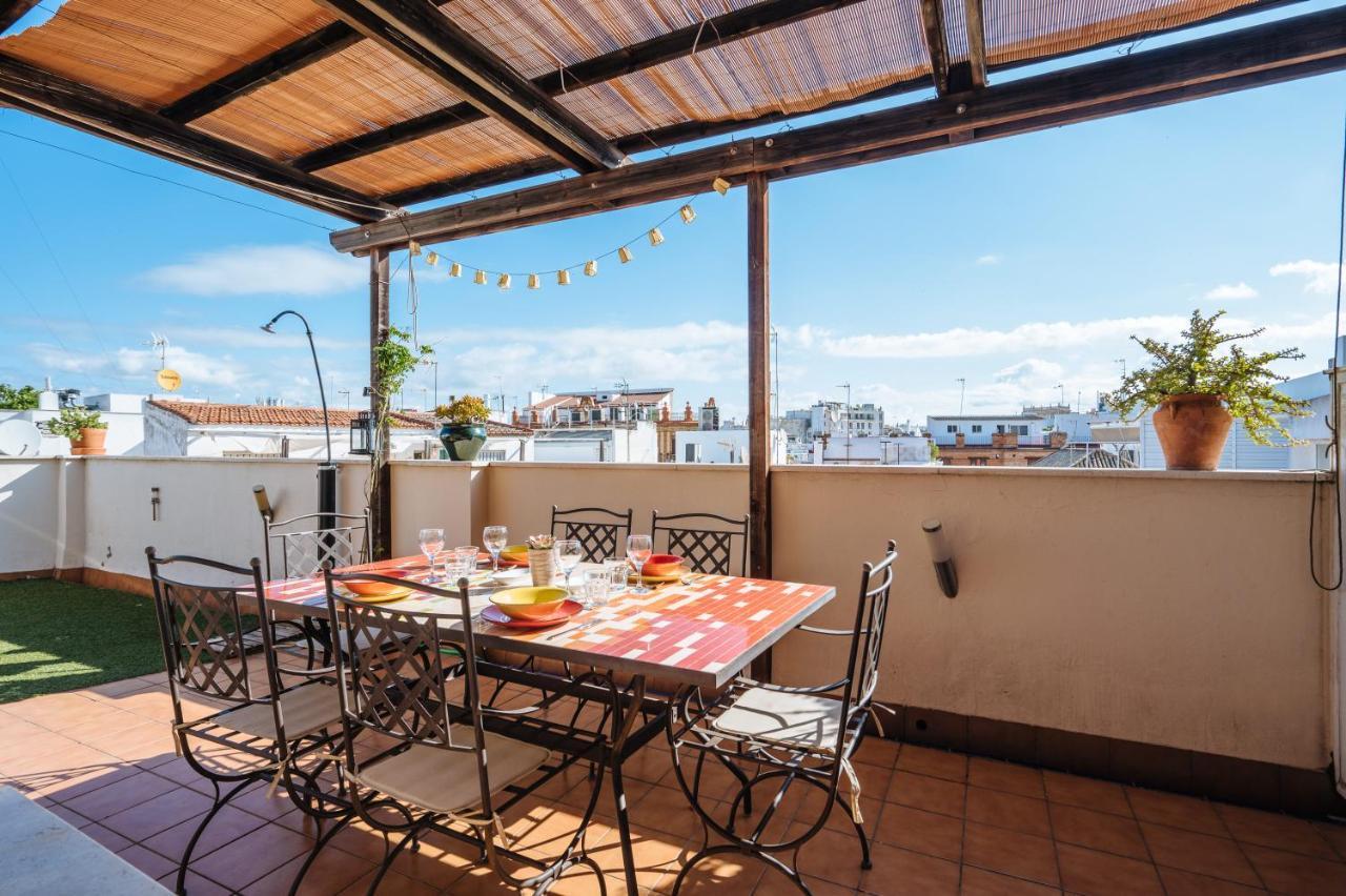 Homeyseville-Amazing Penthouse Giralda Views 8 Pax, Parking Optional Eksteriør bilde