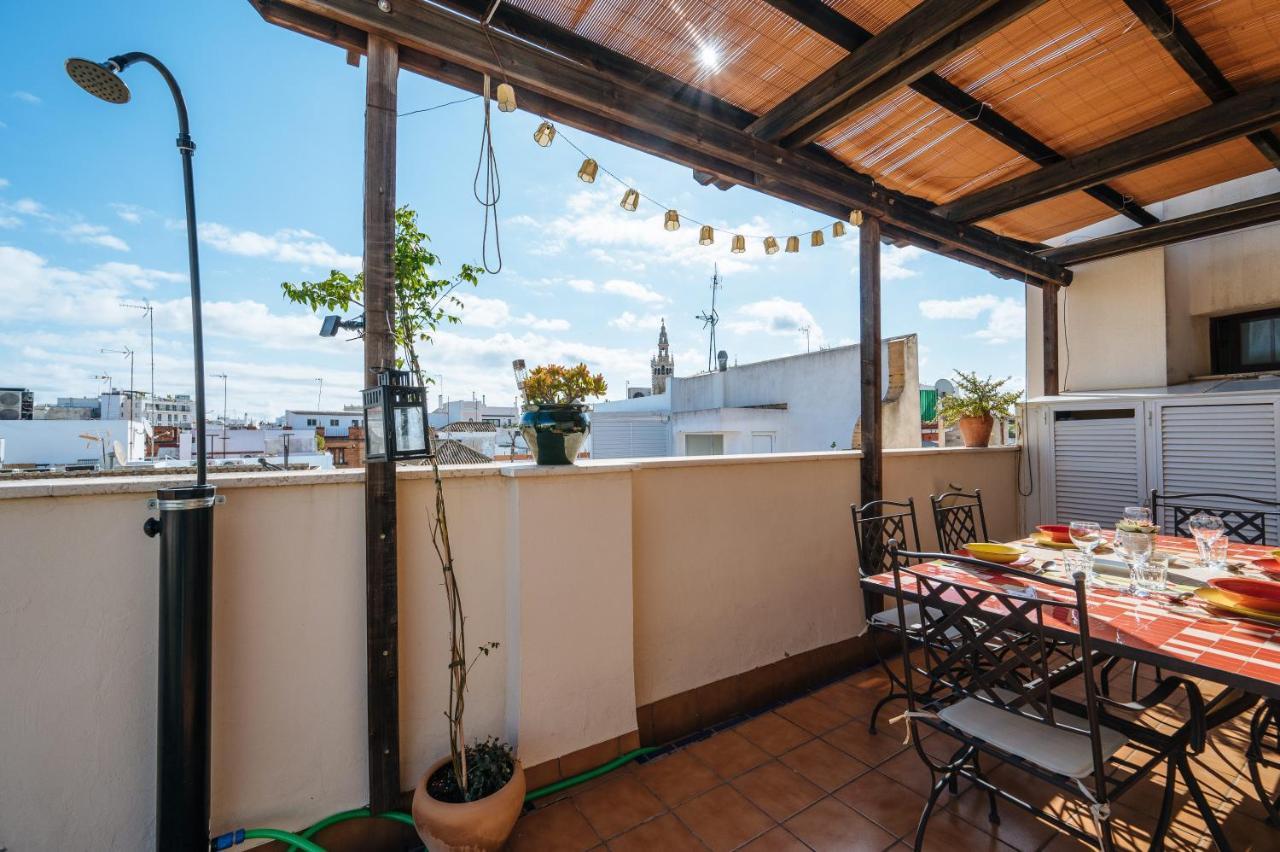 Homeyseville-Amazing Penthouse Giralda Views 8 Pax, Parking Optional Eksteriør bilde