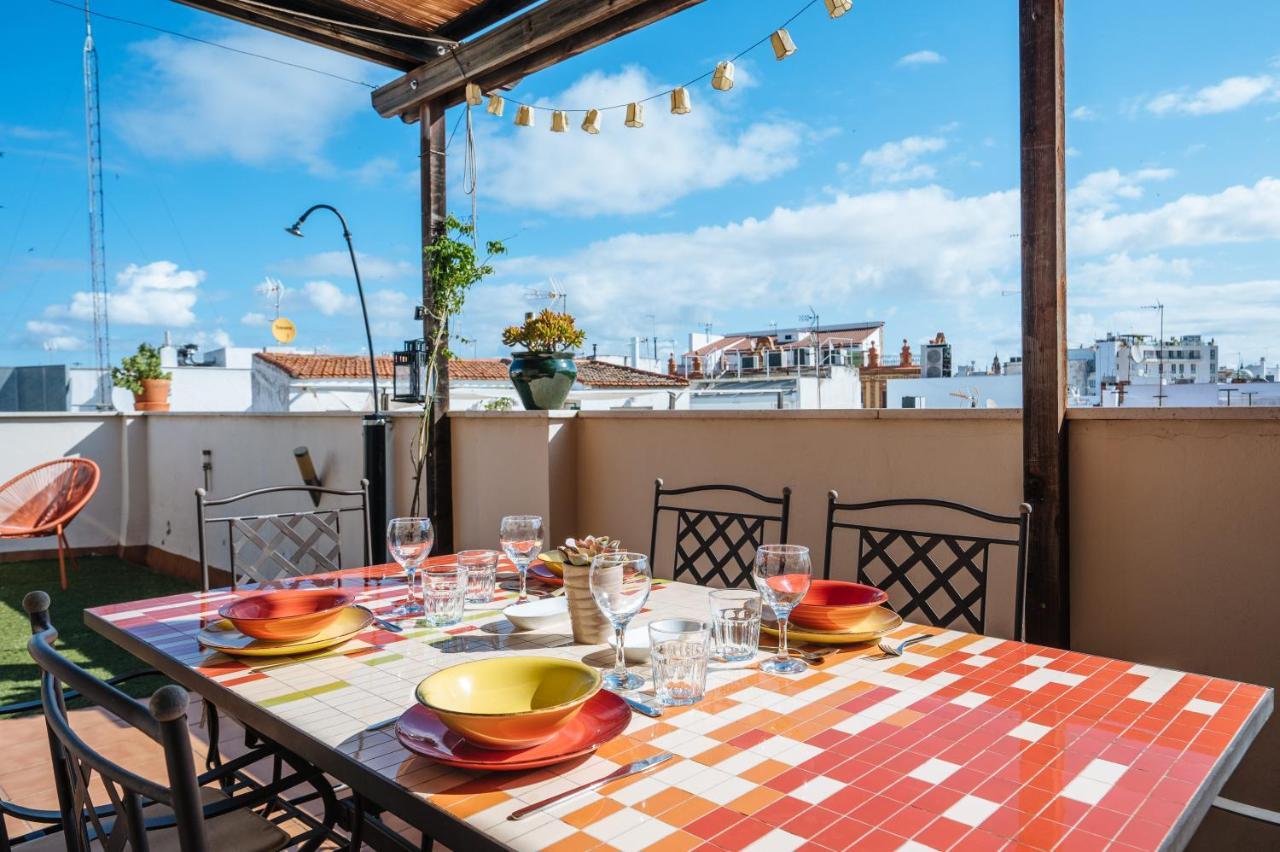 Homeyseville-Amazing Penthouse Giralda Views 8 Pax, Parking Optional Eksteriør bilde